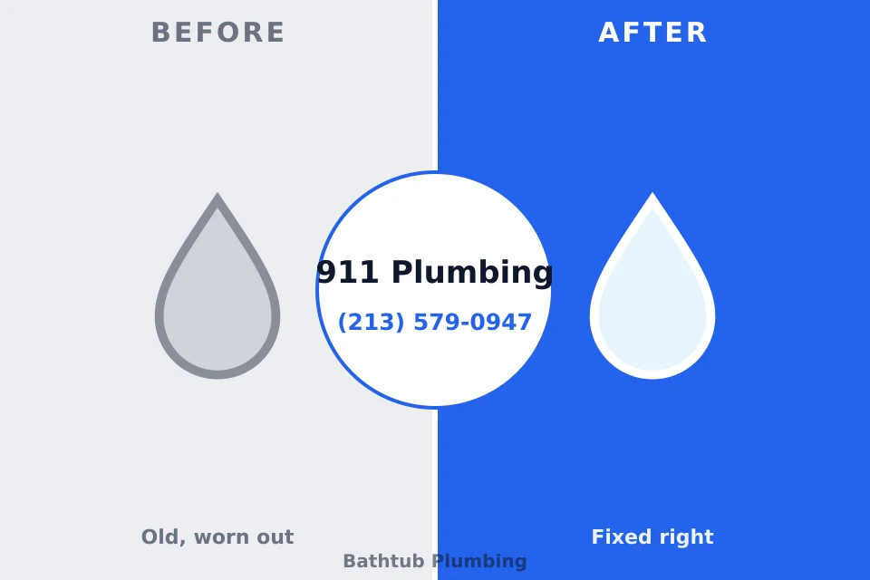 Before and after: plumbing company Red Wing, MN